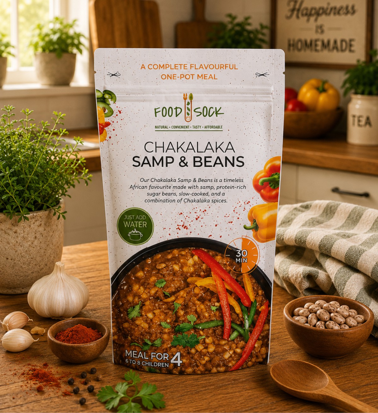 Chakalaka Samp & Beans