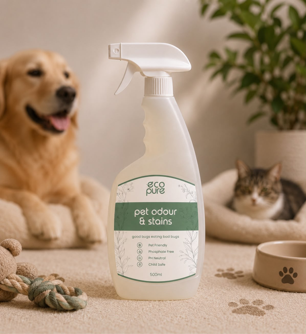 Pet Stain Cleaner & Odour Spray
